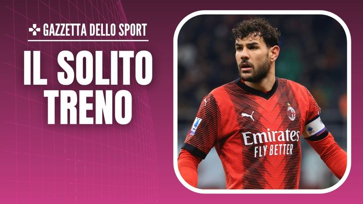 Theo Hernández AC Milan Milan-Atalanta 1-1 Serie A 2023-2024