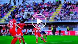 VIDEO Monza-Napoli 1-1, Osimhen pareggia di testa con uno stacco imperioso