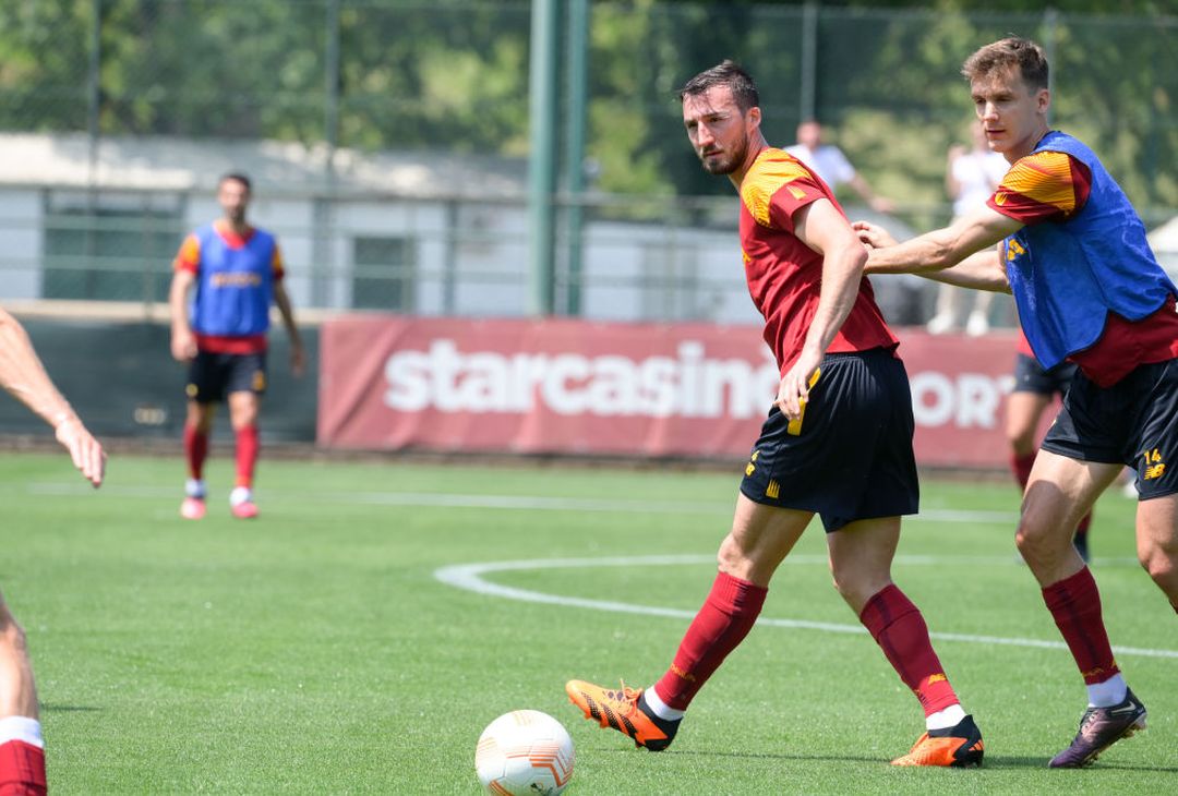 Roma, l’allenamento nel Media Day di Trigoria – FOTO GALLERY - immagine 19