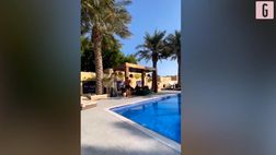 VIDEO / Rice e Grealish palleggiano divisi da una piscina!