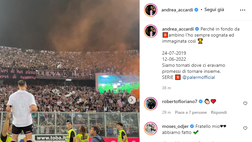 FOTO Palermo, la gioia di Accardi sui social: “Tornati dove ci eravamo promessi…”