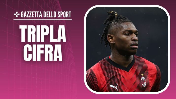 Rafael Leao (attaccante AC Milan) potrebbe lasciare i rossoneri per il PSG in estate | Calciomercato Milan News (Getty Images) Rafael Leao AC Milan Calciomercato Milan PSG