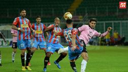 LE PAGELLE DI PALERMO-CATANIA 1-1. Prestazione d’orgoglio per i rosa costretti al pari da un gol irregolare