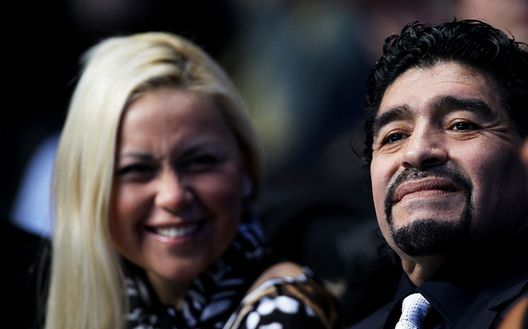 Diego Maradona e Veronica Ojeda (Photo by Matthew Lewis/Getty Images) Diego Maradona e Veronica Ojeda (Photo by Matthew Lewis/Getty Images)