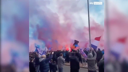 VIDEO Glasgow, incredibile in Scozia: migliaia di tifosi Rangers violano le norme anticovid