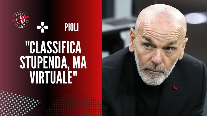 Stefano Pioli (allenatore AC Milan) al termine di Milan-Empoli 1-0 (Serie A 2021-2022) | News (Getty Images) Stefano Pioli AC Milan Milan-Empoli 1-0 Serie A 2021-2022