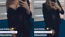 VIDEO / Spezia-Inter è tutto pronto su Inter TV: look total black per Eva Gini