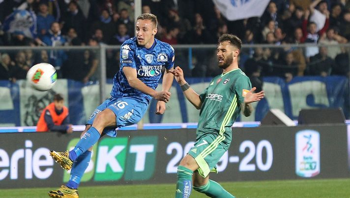 EMPOLI, ITALY - FEBRUARY 16: Davide Frattesi of Empoli FC in action during the Serie B match between Empoli FC and Pisa at Stadio Carlo Castellani on February 16, 2020 in Empoli, Italy. (Photo by Gabriele Maltinti/Getty Images) EMPOLI, ITALY - FEBRUARY 16: Davide Frattesi of Empoli FC in action during the Serie B match between Empoli FC and Pisa at Stadio Carlo Castellani on February 16, 2020 in Empoli, Italy. (Photo by Gabriele Maltinti/Getty Images)