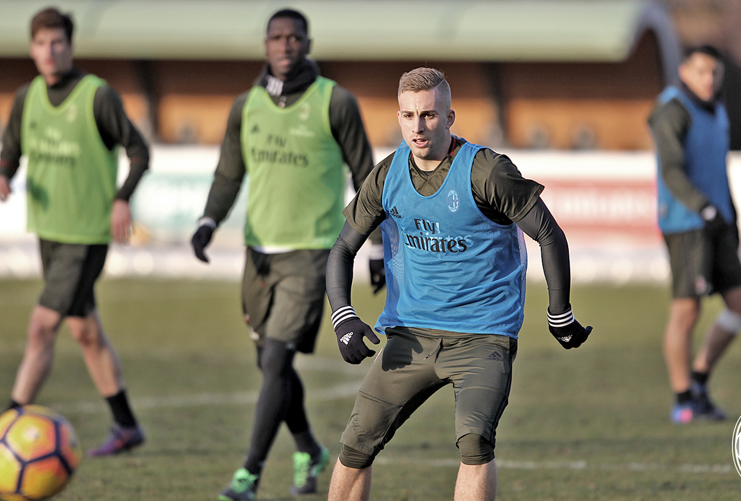 Deulofeu allenamento Milan