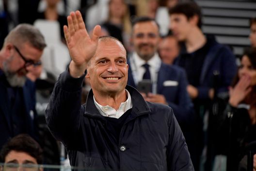 TURIN, ITALY - MAY 27: Massimiliano Allegri during the 'Partita Del Cuore' Charity Match at Allianz Stadium on May 27, 2019 in Turin, Italy. (Photo by Daniele Badolato - Juventus FC/Juventus FC via Getty Images) TURIN, ITALY - MAY 27: Massimiliano Allegri during the 'Partita Del Cuore' Charity Match at Allianz Stadium on May 27, 2019 in Turin, Italy. (Photo by Daniele Badolato - Juventus FC/Juventus FC via Getty Images)