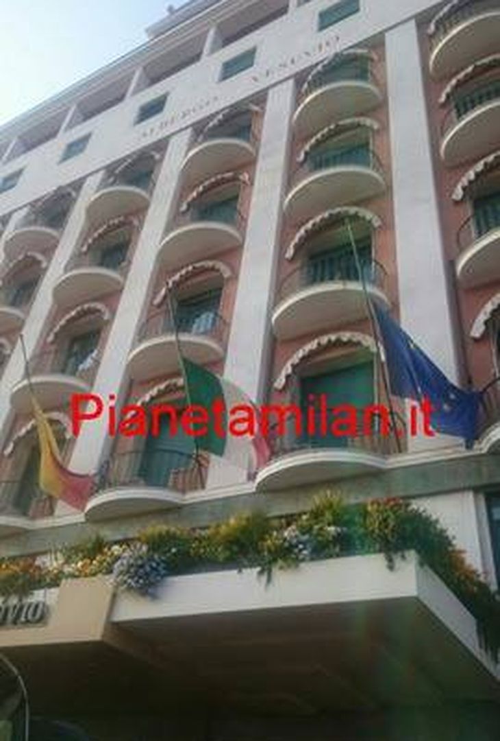  L'Hotel Vesuvio che ospiterà il Milan (FOTO Pianetamilan.it) 