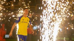 Cristiano Ronaldo all’Al-Nassr: il suo primo ingresso in campo | VIDEO