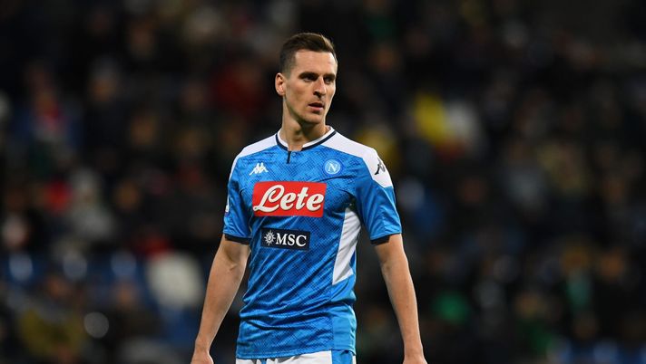 Arkadiusz Milik, attaccante del Napoli (credits: GETTY Images) 