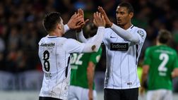 FOTO – Jovic ad Haller: “Non mollare, fratello”
