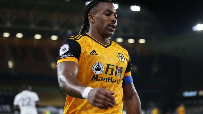 WOLVERHAMPTON, ENGLAND - SEPTEMBER 21: Adama Traore of Wolverhampton Wanderers looks on during the Premier League match between Wolverhampton Wanderers and Manchester City at Molineux on September 21, 2020 in Wolverhampton, England. (Photo by Nick Potts - Pool/Getty Images) WOLVERHAMPTON, ENGLAND - SEPTEMBER 21: Adama Traore of Wolverhampton Wanderers looks on during the Premier League match between Wolverhampton Wanderers and Manchester City at Molineux on September 21, 2020 in Wolverhampton, England. (Photo by Nick Potts - Pool/Getty Images)