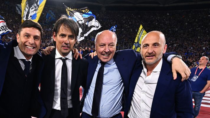 Zanetti Inzaghi Marotta Ausilio