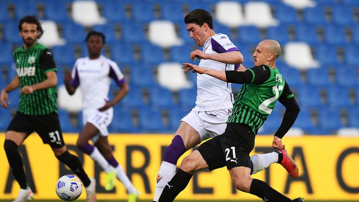 Photo by Alessandro Sabattini/Getty Images Vlahovic-Chiriches