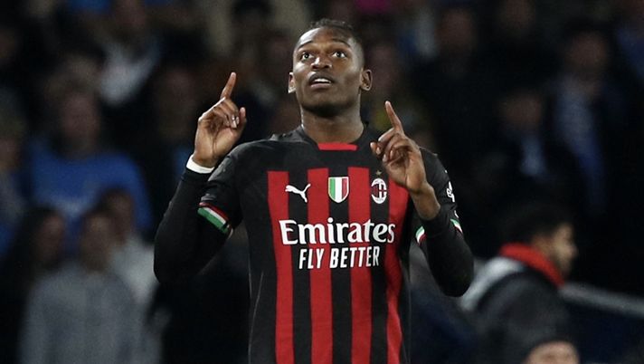 Rafael Leao AC Milan Napoli-Milan 0-4 Serie A 2022-2023