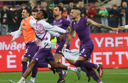 GERMOGLI PH: 19 MARZO 2023 FIRENZE STADIO ARTEMIO FRANCHI CAMPIONATO SERIE A FIORENTINA VS LECCE NELLA FOTO ESULTANZA Fiorentina