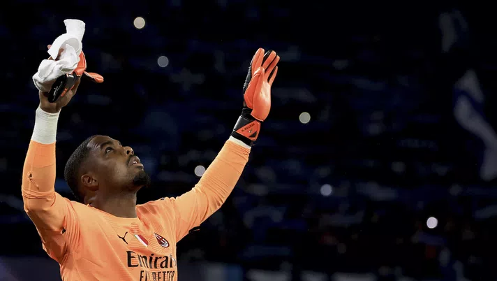 Mike Maignan AC Milan Napoli-Milan 1-1 Champions League 2022-2023