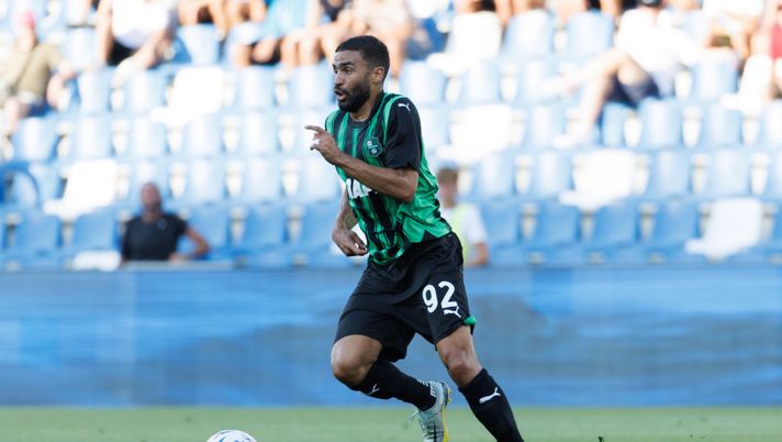 REGGIO NELL'EMILIA, ITALY - AUGUST 20: Gregoire Defrel of US Sassuolo in action during the Serie A TIM match between US Sassuolo and Atalanta BC at Mapei Stadium - Citta' del Tricolore on August 20, 2023 in Reggio nell'Emilia, Italy. (Photo by Emmanuele Ciancaglini/Getty Images) Sassuolo, Defrel: “Abbiamo preparato bene la partita. Pronti alla battaglia” - immagine 1
