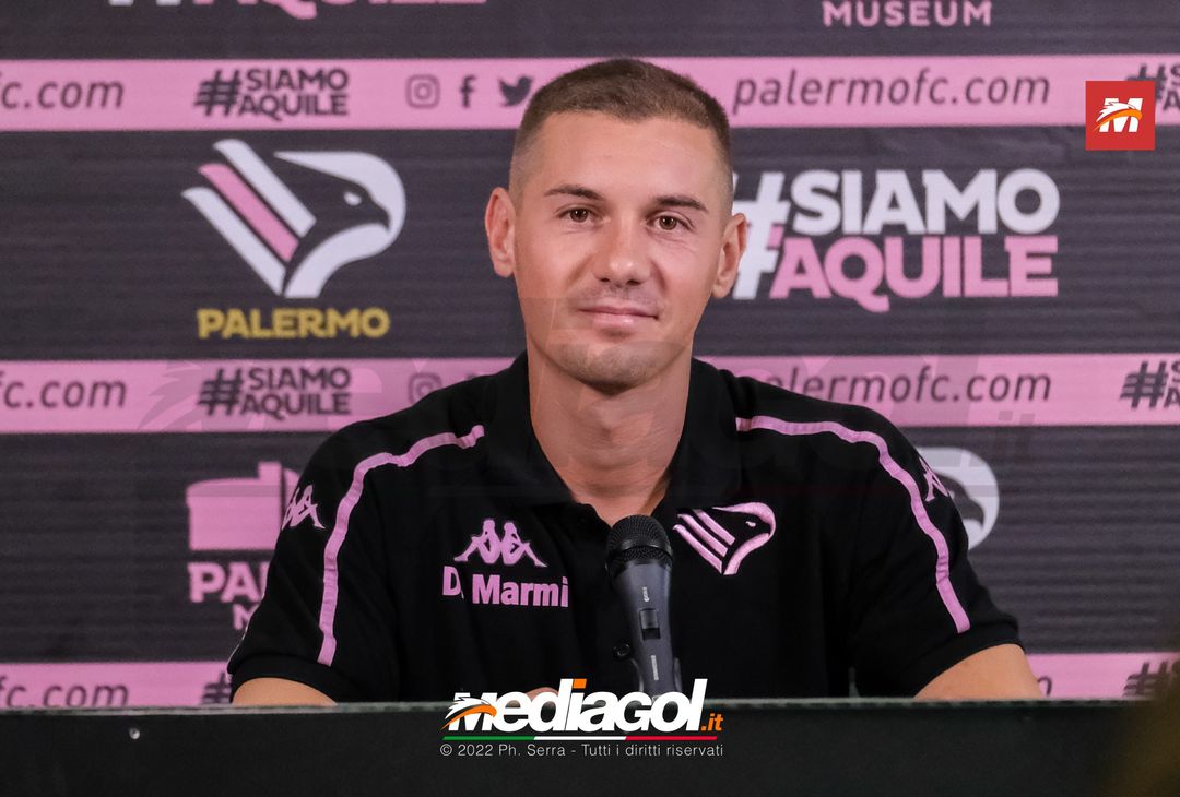 FOTO RITIRO PALERMO, La conferenza stampa di Ivan Marconi (Gallery) - immagine 8