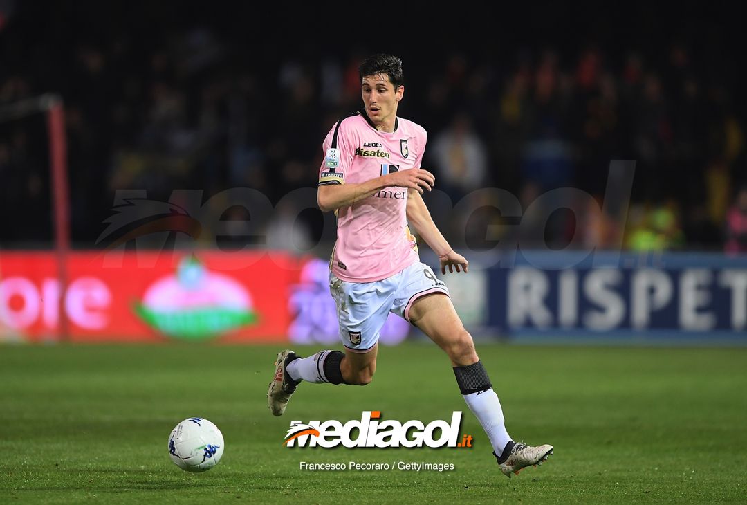  during the Serie B match between Benevento and Carpi FC at Stadio Ciro Vigorito on April 14, 2019 in Benevento, Italy. 