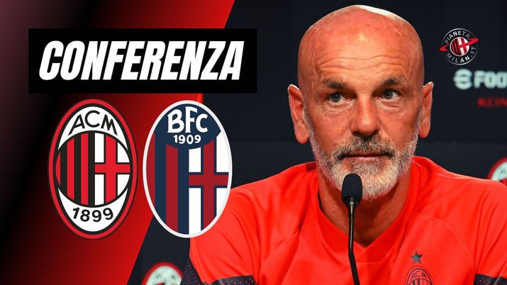 Conferenza Stampa Milan-Bologna Pioli Serie A 2022-2023 Pioli