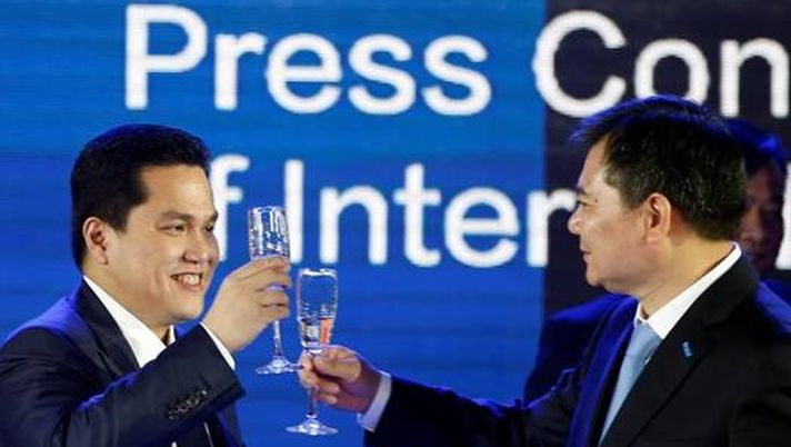 Erick Thohir e Zhang Jindong 