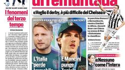 Prima Pagina, Corriere dello Sport: “Allegri, prove di remuntada. L’Italia perde Immobile”