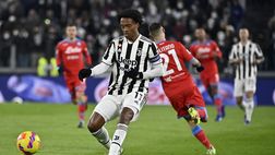 Juve, problemi al ginocchio per Cuadrado: è in dubbio per il big match con il Napoli