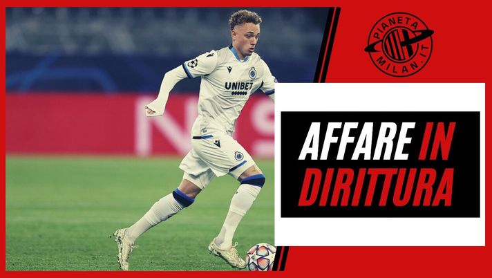 Noa Lang, calciatore del Brugge ad un passo dal Milan