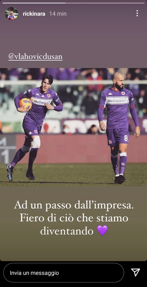 FOTO – Vlahovic eguaglia CR7, Saponara: “Vicino all’impresa. Fieri di noi”- immagine 2