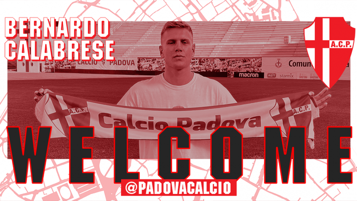 UFFICIALE Bernardo Calabrese è un giocatore del Calcio Padova - immagine 1