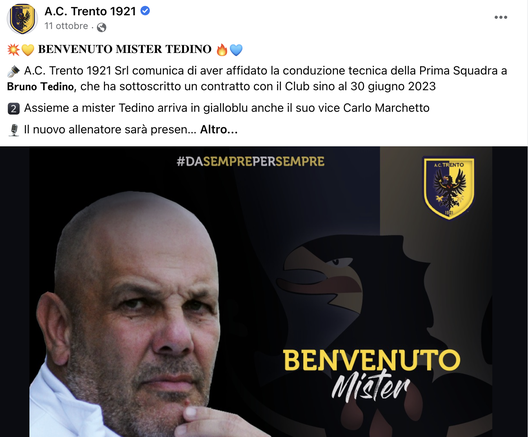 Serie C, cambio panchina: scossa solo a Vicenza. Trento e Triestina flop. I numeri- immagine 3