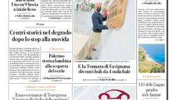 Prima Pagina, La Repubblica-Palermo: “Al via coi fragili over 50. Obiettivo: smaltire AstraZeneca”