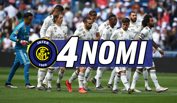 Inter News - 4 nomi "Real" Inter News - 4 nomi "Real"
