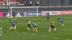 VIDEO / Musiala show in allenamento: il video delle sue giocate