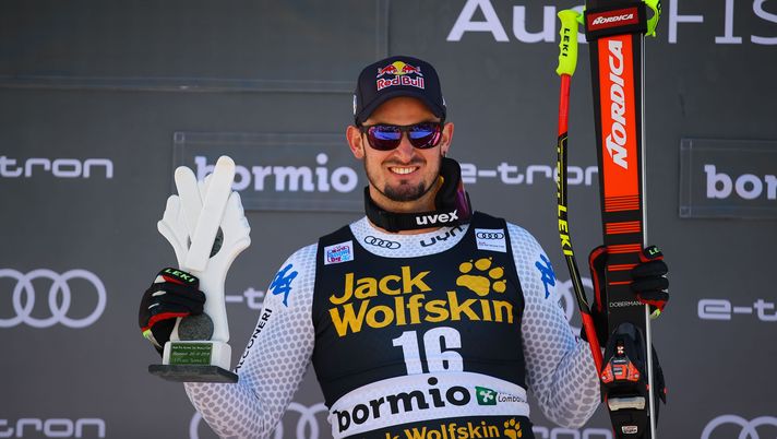 Dominik Paris, tifoso rossonero, Getty Images 