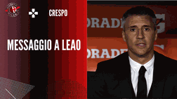 Milan, Crespo: “Giroud è un top player. Leao? Deve svegliarsi”