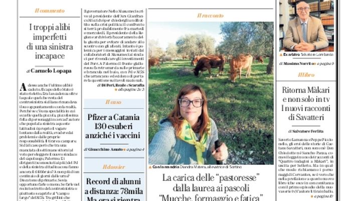 Prima Pagina, La Repubblica-Palermo: “Musumeci porta la crisi di governo in aula”  Prima Pagina, La Repubblica-Palermo: “Musumeci porta la crisi di governo in aula” - immagine 1