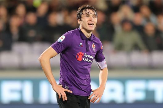  Federico Chiesa, attaccante della Fiorentina (credits: GETTY Images) 