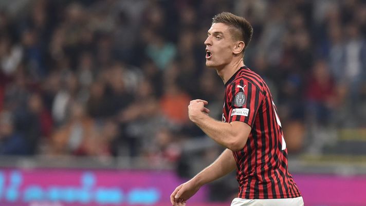 Krzysztof Piatek, attaccante del Milan (credits: GETTY Images) 