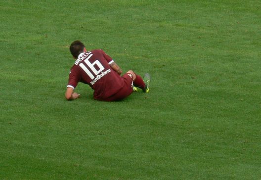 Baselli dolorante durante Torino-Palermo  