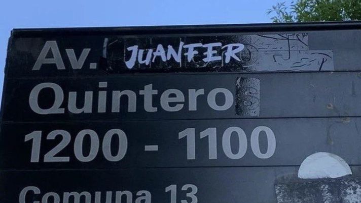 Lucida follia di un tifoso: una avenida di Buenos Aires dedicata a Quintero eroe del derby dei derby Lucida follia di un tifoso: una avenida di Buenos Aires dedicata a Quintero eroe del derby dei derby - immagine 1