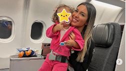 La compagna di Lautaro in Qatar con la piccola Nina per sostenerlo: “Arrivate”