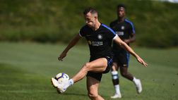 Sky – Inter, Perisic è di ottimo umore. Notando i tifosi fuori dalla Pinetina…