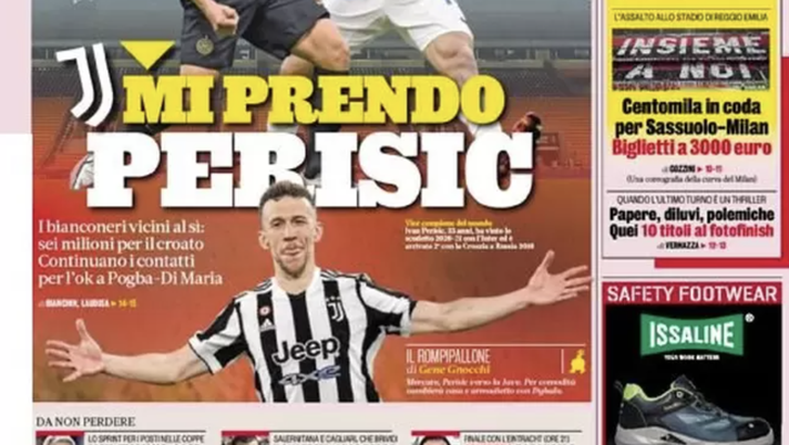 Prima Pagina, La Gazzetta dello Sport: “Inter, Lautaro con Dybala. Juve-Perisic”  prima pagina