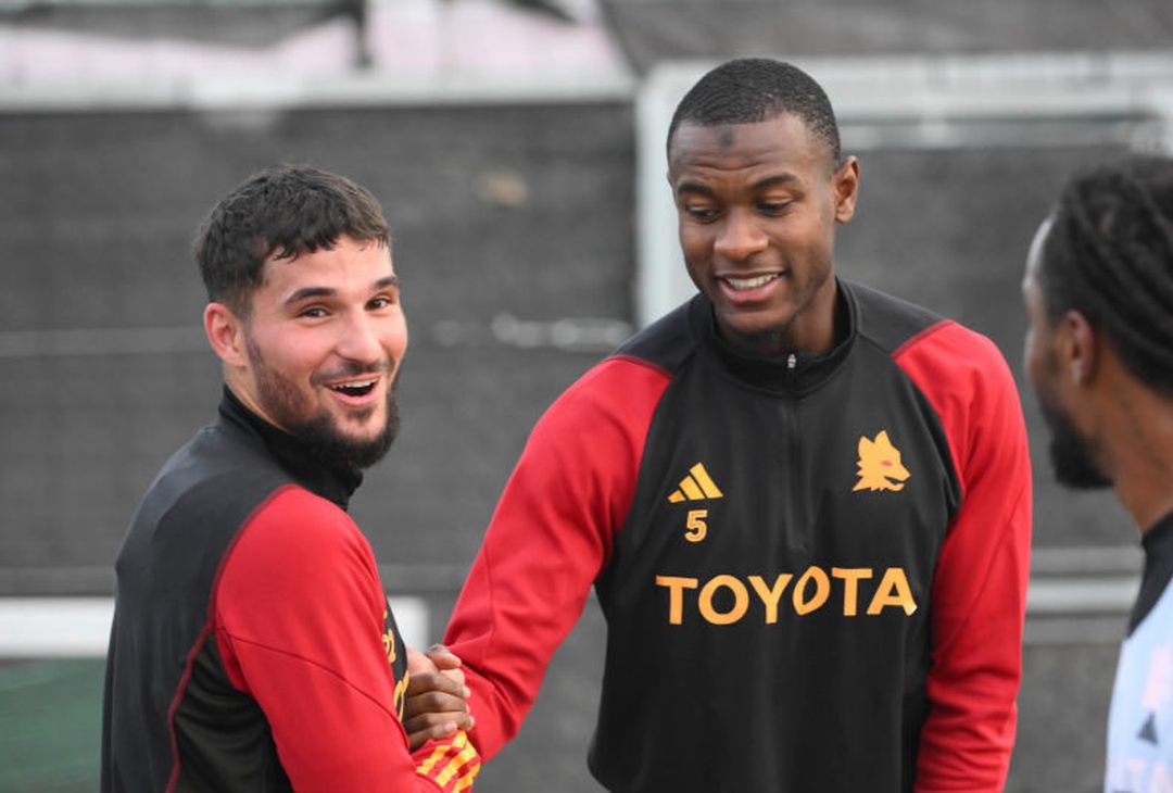 Roma, primo allenamento in vista del Frosinone – FOTO GALLERY - immagine 21