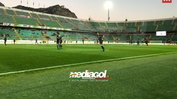 VIDEO Palermo-ACR Messina: rosanero in campo al “Barbera”, tutto pronto per il derby